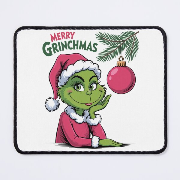 Aperçu de l'œuvre Joyeux Grinchmas, Miss Grinch créée et vendue par Graphics By Nyy.