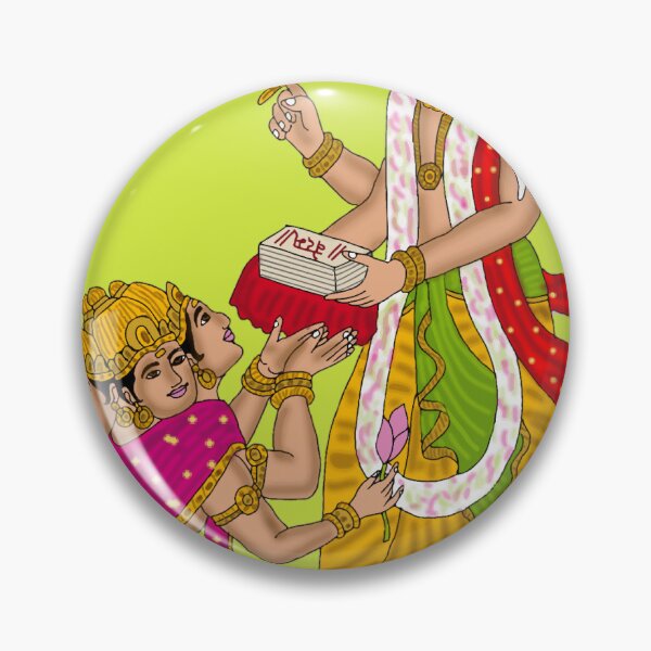 Item preview, Hayagriva and Brahma – Divine Hindu Gods Artwork designed and sold by Harshit_Digital_Arts.