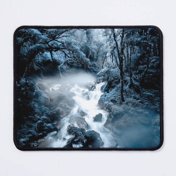 Item preview, The Hidden Falls of Sapphire Forest designed and sold by Kiyo-Arts.