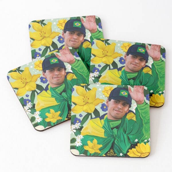 Item preview, Gabriel Bortoleto with flowers designed and sold by Fiorella Masiello.