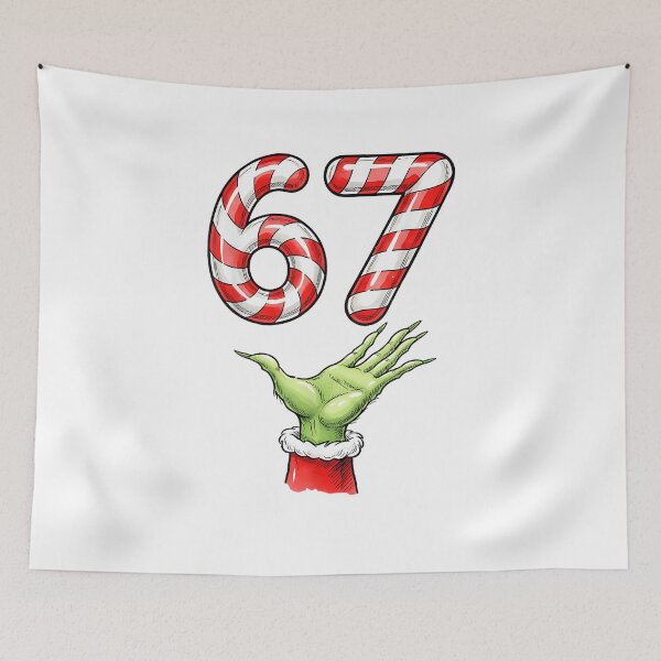 Item preview, Santa Six Seven 67 Meme Christmas 67 Candy Cane Kids Boys designed and sold by Foro-Chance.