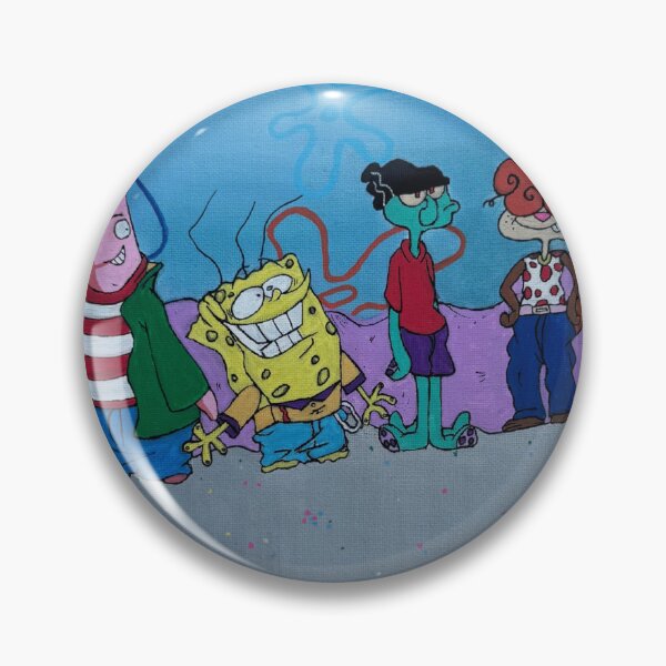 Item preview, SpongeBob SquarePants x Ed Edd n Eddy Crossover Painting designed and sold by thejaylineaves.