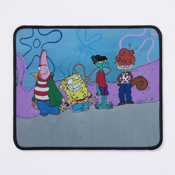 Item preview, SpongeBob SquarePants x Ed Edd n Eddy Crossover Painting designed and sold by thejaylineaves.