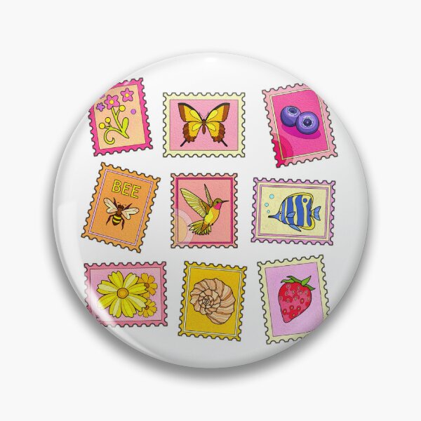 Item preview,  Colorful Stamp Collection designed and sold by Anas Arts.