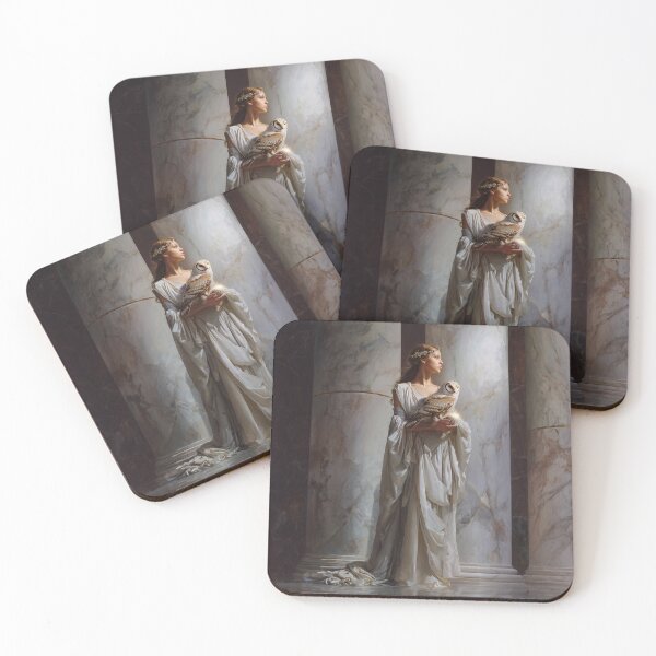 Item preview, Athena and the Owl of Wisdom designed and sold by Rtymer.