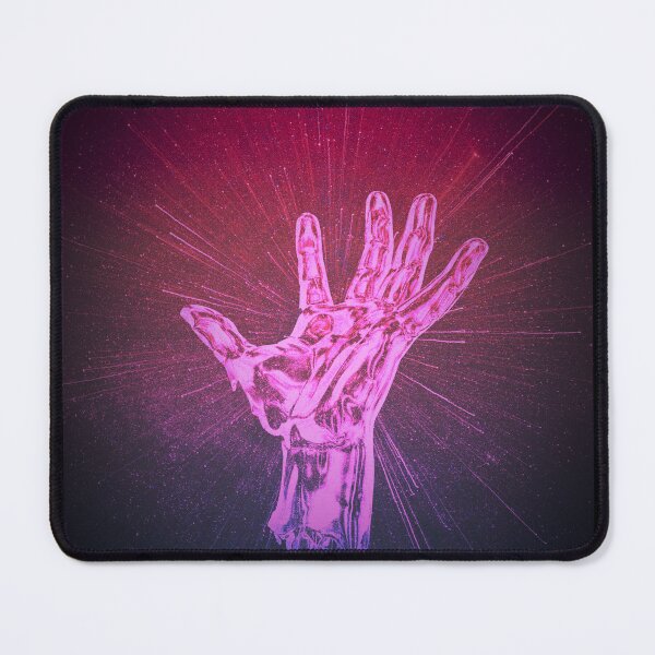 Item preview, Ethereal Reach: Pink and Purple Energy Hand designed and sold by Kiyo-Arts.