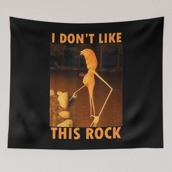 Item preview, Marcus The Worm, I Don't Like This Rock, Marcus The Worm Meme, Funny Meme designed and sold by jimfarrepo.
