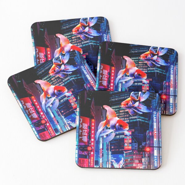 Item preview, Reflections of Neo-Tokyo: Rainy Night Coy Attack designed and sold by Kiyo-Arts.