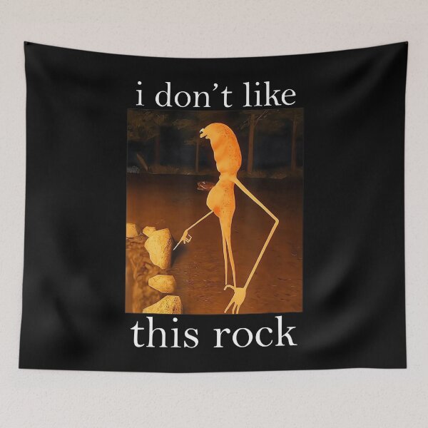 Item preview,  Marcus The Worm, I Don't Like This Rock, Marcus The Worm Meme, Funny Meme designed and sold by jimfarrepo.