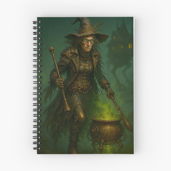 Item preview, Steampunk Baba Yaga (Slavic) designed and sold by WhiteWolfe0127.