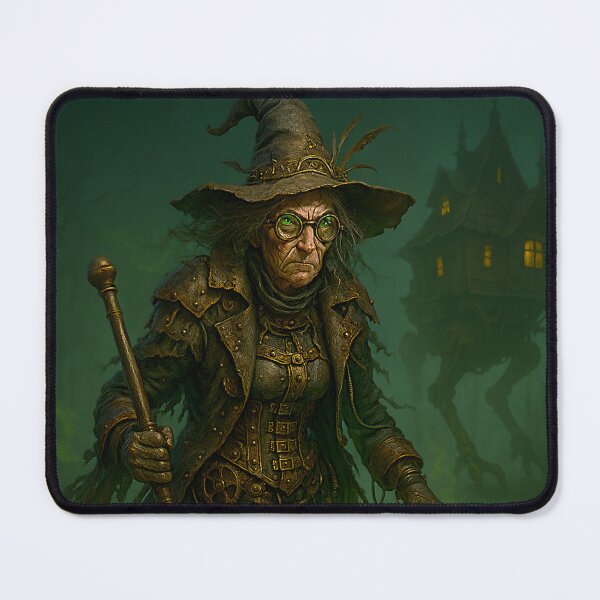 Item preview, Steampunk Baba Yaga (Slavic) designed and sold by WhiteWolfe0127.