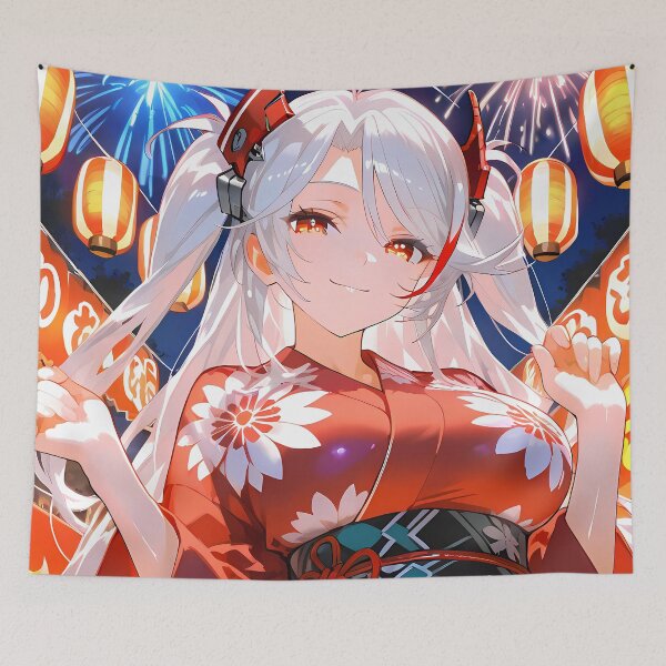 Item preview, Fireworks Festival Beauty Prinz Eugen Azur Lane Anime Girl Waifu designed and sold by Raslbazola.