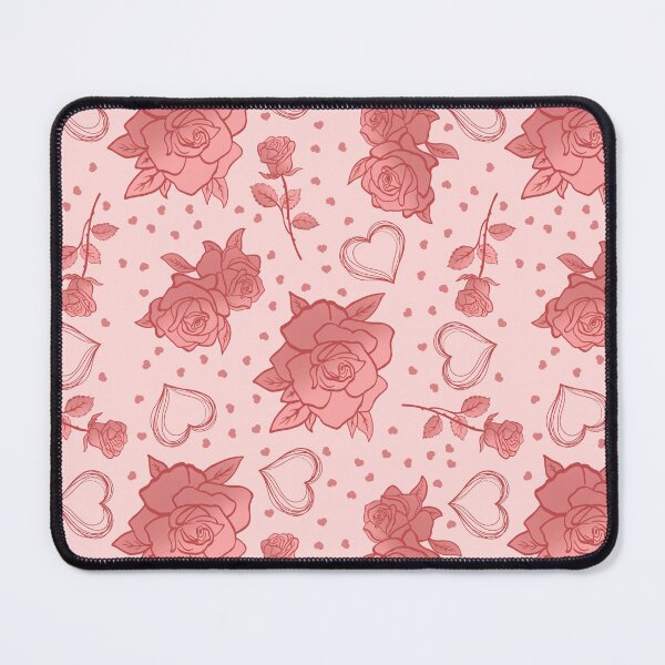 Item preview, Pink Roses And Red Hearts designed and sold by CandyAppleCats.