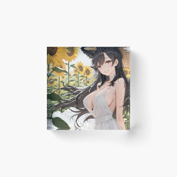 Artikelvorschau, Atago Radiant Elegance Sunflower Field Azur Lane Anime Girl entworfen und verkauft von Raslbazola.
