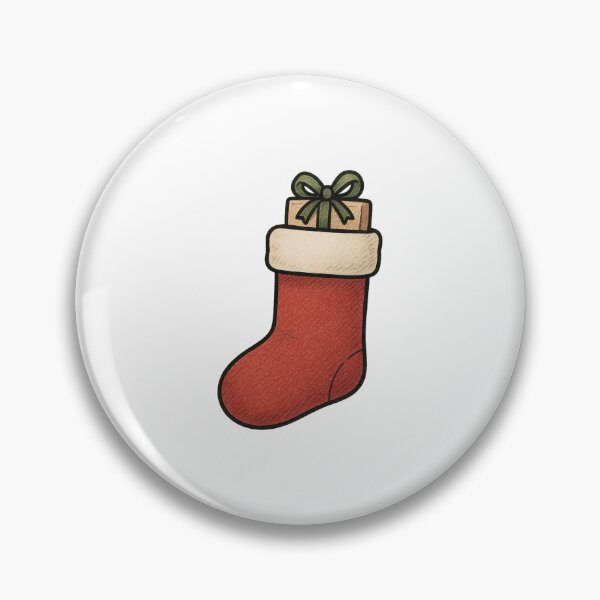 Item preview, Christmas Stocking Illustration designed and sold by Vendeloc.