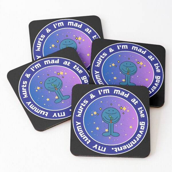 Item preview, My Tummy Hurts designed and sold by Stickertariat.