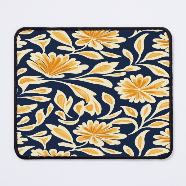 Item preview, Gold Flower Pattern designed and sold by ViaARTfactory.