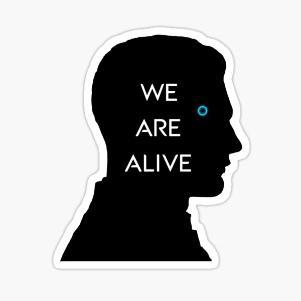 Item preview, Detroit Become Human - Connor - We Are Alive - Black designed and sold by HKagami18.