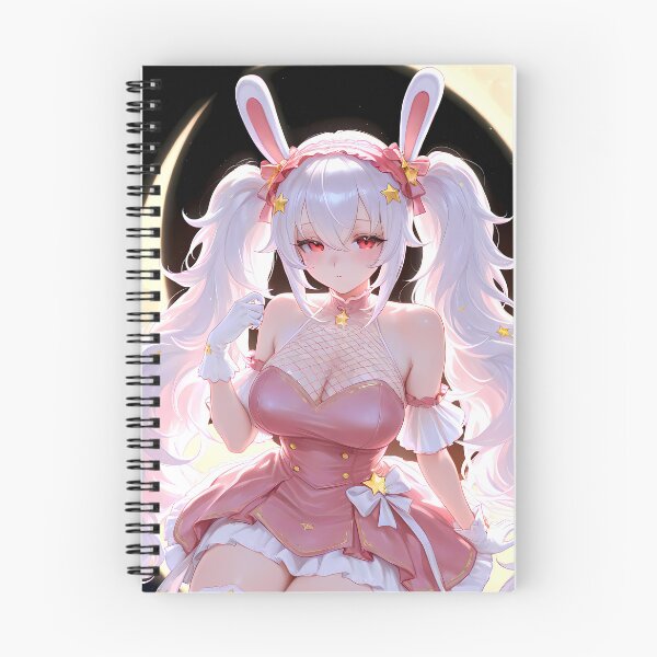 Item preview, Anime Moonlit Starlight Laffey Azur Lane Magical Bunny Night designed and sold by Raslbazola.