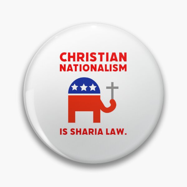 Item preview, Christian nationalism is sharia law.  designed and sold by Rachel the Artist .