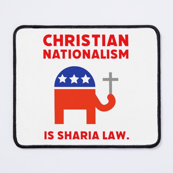Item preview, Christian nationalism is sharia law. designed and sold by Rachel the Artist .