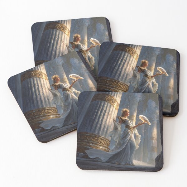Item preview, Athena and the Owl of Wisdom designed and sold by Rtymer.