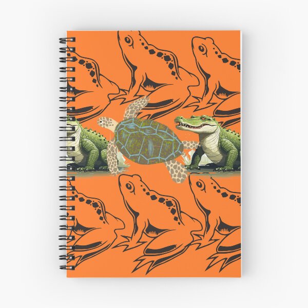 Item preview, Orange reptile design designed and sold by Extremeallie.