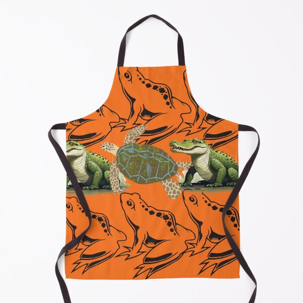Item preview, Orange reptile design designed and sold by Extremeallie.