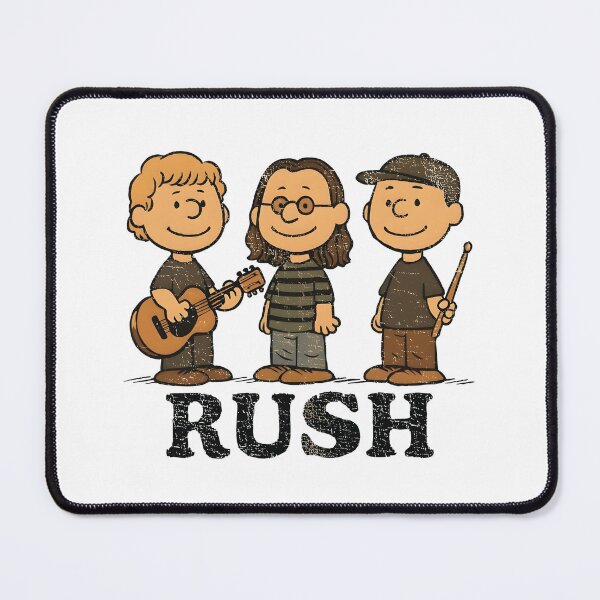 Item preview, Rush x Peanuts Retro SweatShirt, Geddy Lee, Alex Lifeson & Neil Peart Rock Band Tee designed and sold by eliasmariano.