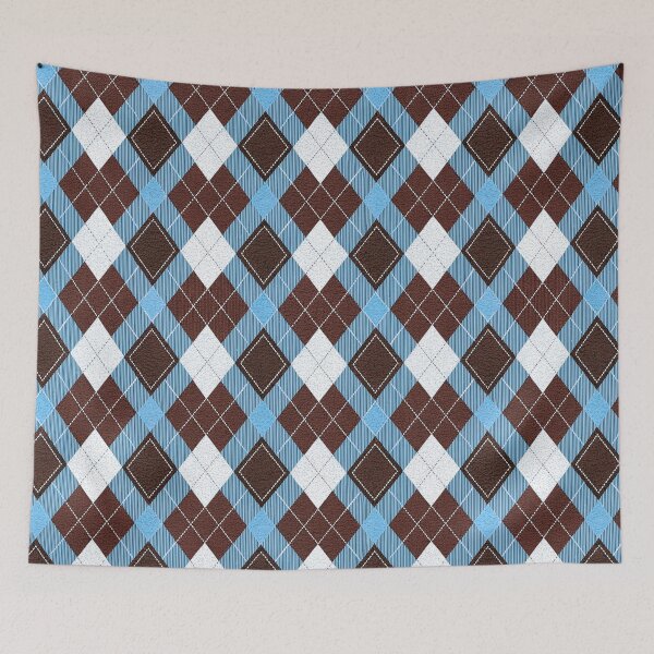 Item preview, Hello Neighbor Seamless Pattern, Diamond Shapes designed and sold by graphic-genie.