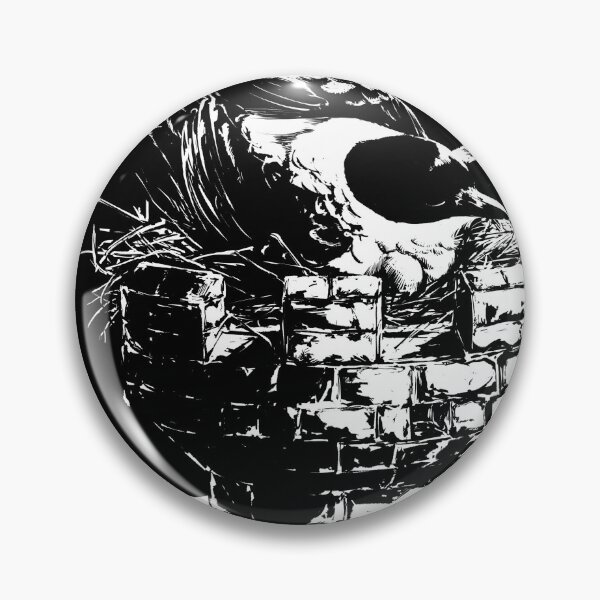 Item preview, Azure-winged Magpie on the Board: The Rook designed and sold by hichili-dori.