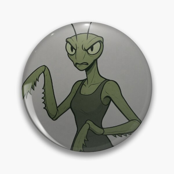 Item preview, Anthropomorphic Praying Mantis in Dress designed and sold by tarotstarostina.