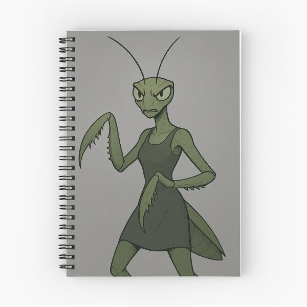 Item preview, Anthropomorphic Praying Mantis in Dress designed and sold by tarotstarostina.