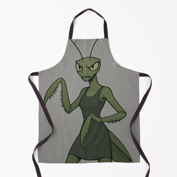 Item preview, Anthropomorphic Praying Mantis in Dress designed and sold by tarotstarostina.