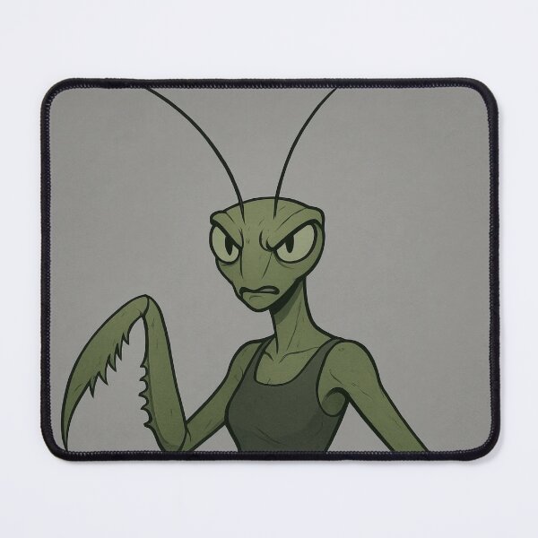 Item preview, Anthropomorphic Praying Mantis in Dress designed and sold by tarotstarostina.