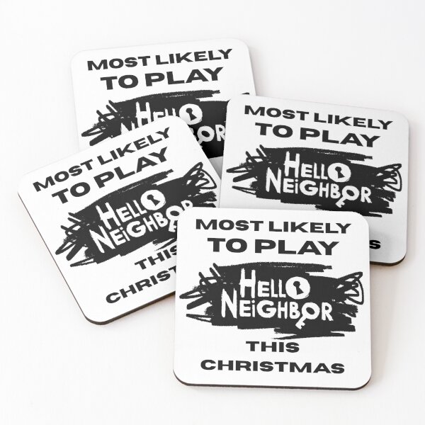 Item preview, Hello neighbor christmas designed and sold by Meandmyshop.