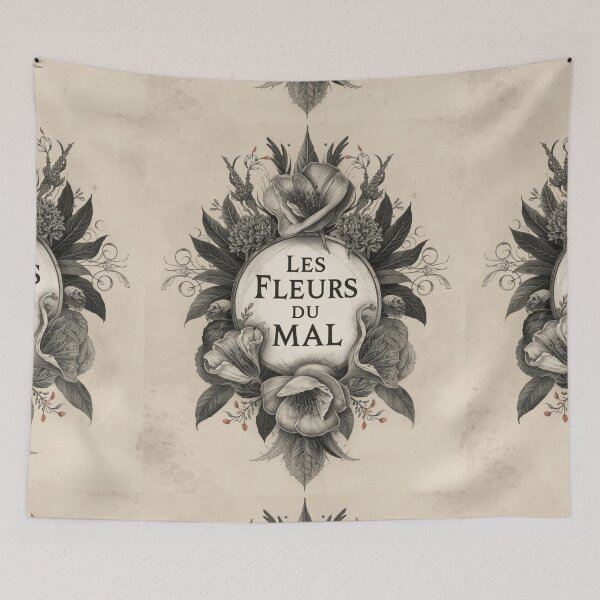 Item preview, 'Les fleurs du mal', Charles Baudelaire designed and sold by Filologica.