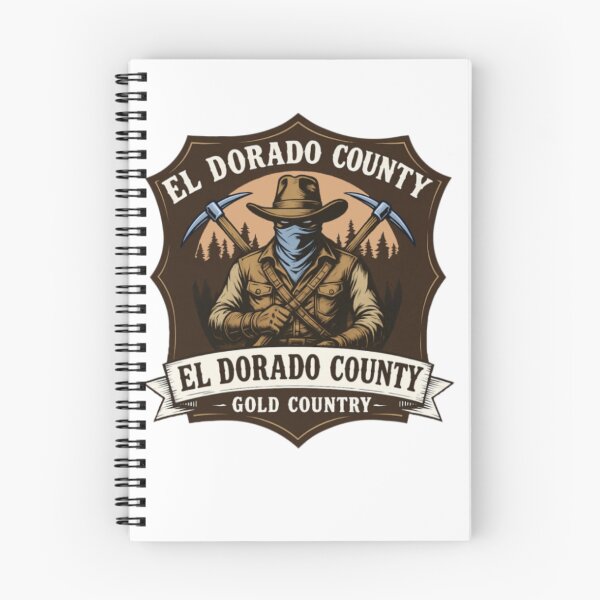 Item preview, El Dorado county Outlaw Bandit Design designed and sold by The Sierra Mountain Corner.