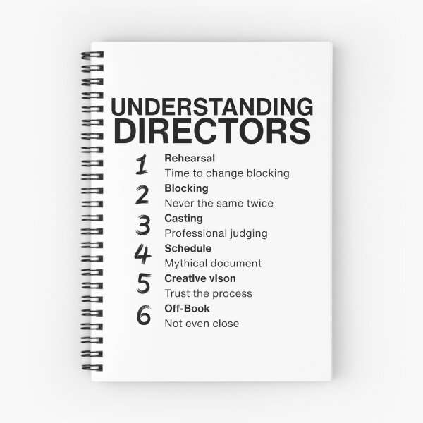 Item preview, Director - Understanding Directors – Funny Theatre Jargon designed and sold by Shop The Show.