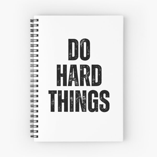 Item preview, Do Hard Things Workout Motivation Fitness designed and sold by snowry.