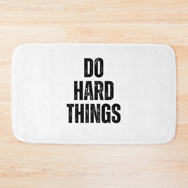 Item preview, Do Hard Things Workout Motivation Fitness designed and sold by snowry.