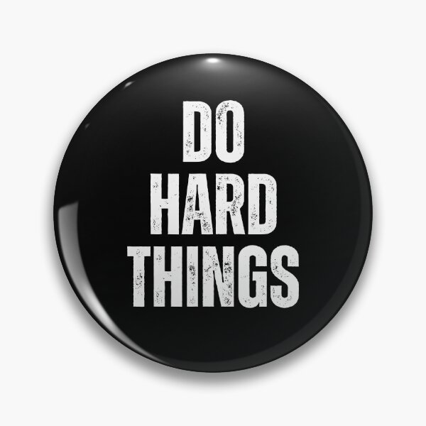 Item preview, Do Hard Things Workout Motivation Fitness designed and sold by snowry.