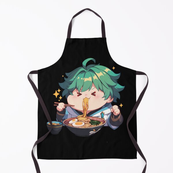Item preview, Game Chongyun Cute Ramen Delight Genshin Impact Chibi Kawaii Anime Boy Style designed and sold by Raslbazola.