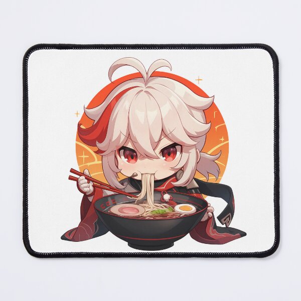 Item preview, Game Kazuha Ramen Bliss Genshin Impact Anime Boy Chibi Kawaii Style designed and sold by Raslbazola.
