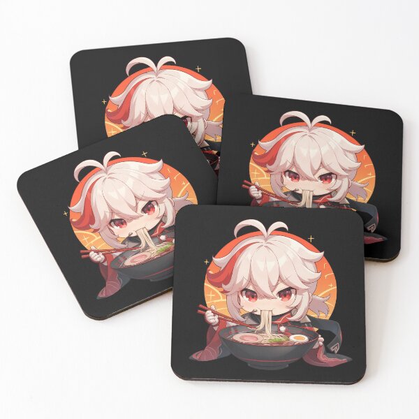 Item preview, Game Kazuha Ramen Bliss Genshin Impact Anime Boy Chibi Kawaii Style designed and sold by Raslbazola.
