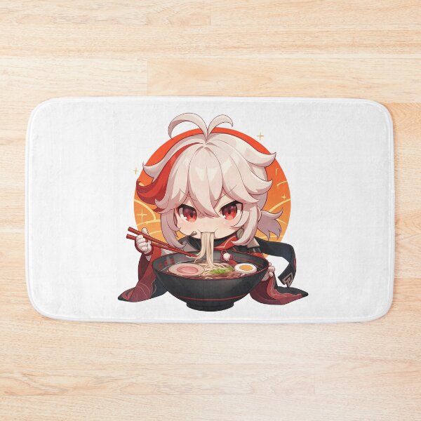 Item preview, Game Kazuha Ramen Bliss Genshin Impact Anime Boy Chibi Kawaii Style designed and sold by Raslbazola.