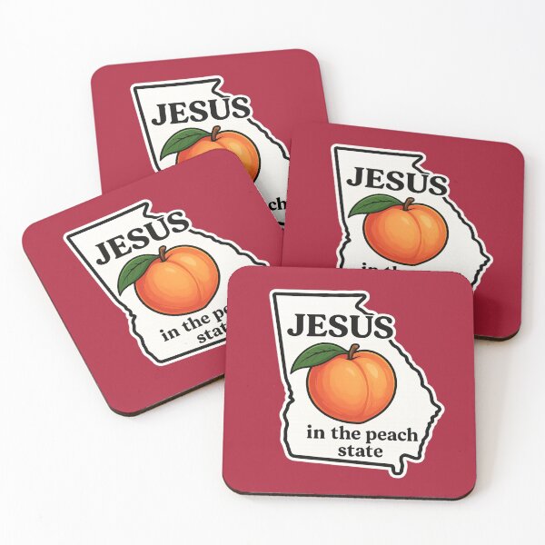 Item preview, Jesus in the Peach State - Christian designed and sold by BELIEVERS with STYLE.