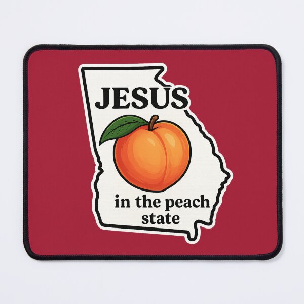 Item preview, Jesus in the Peach State - Christian designed and sold by BELIEVERS with STYLE.