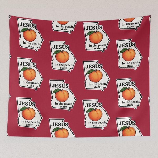 Item preview, Jesus in the Peach State - Christian designed and sold by BELIEVERS with STYLE.