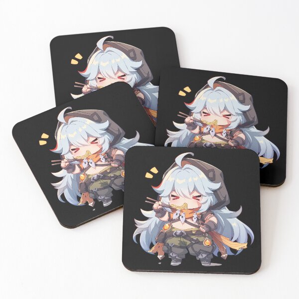 Item preview, Game Razor Genshin Impact Chibi Boy Eating Hot Ramen Anime designed and sold by Raslbazola.